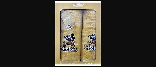 Özdilek Banyo Seti Disney Mickey Mouse Happy Sarı