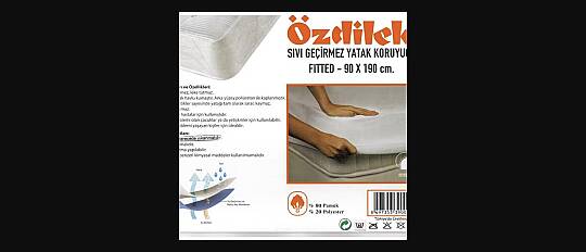 ÖZDİLEK SIVI GEÇİRMEZ FİTTED ALEZ 90X190